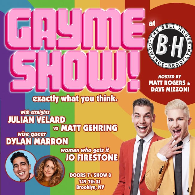 Matt Rogers & Dave Mizzoni: "GAYme Show"